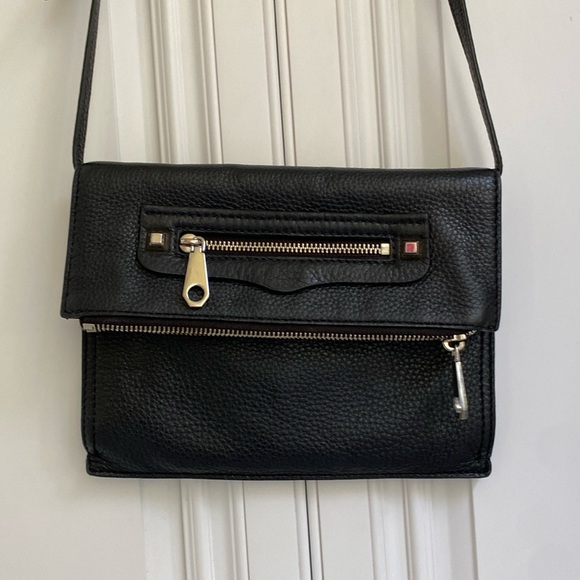 Rebecca minkoff crossbody bag/clutch, black - Picture 1 of 12